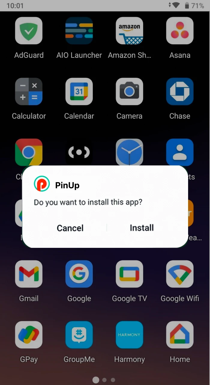 How to install an application on an Android phone.