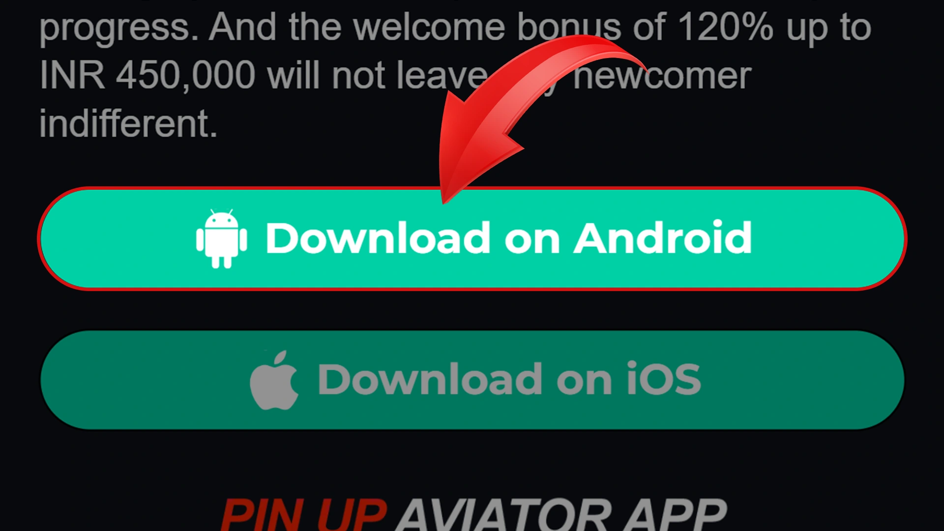 How to download the Pin Up Casino application on your Android phone.