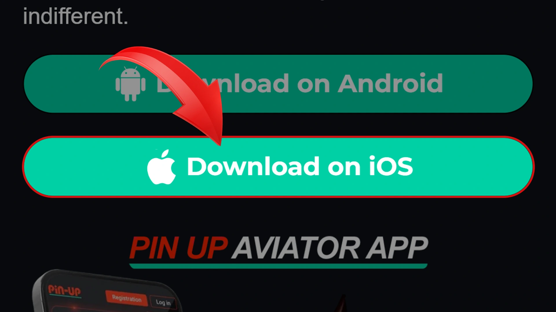 How to install the Pin Up Aviator app on your iOS device.