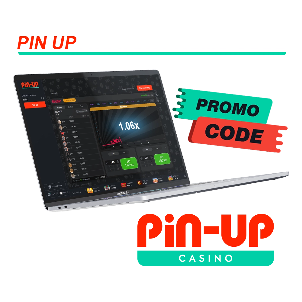 Enter the promo code and immerse yourself in the exciting Aviator world with Pin Up.