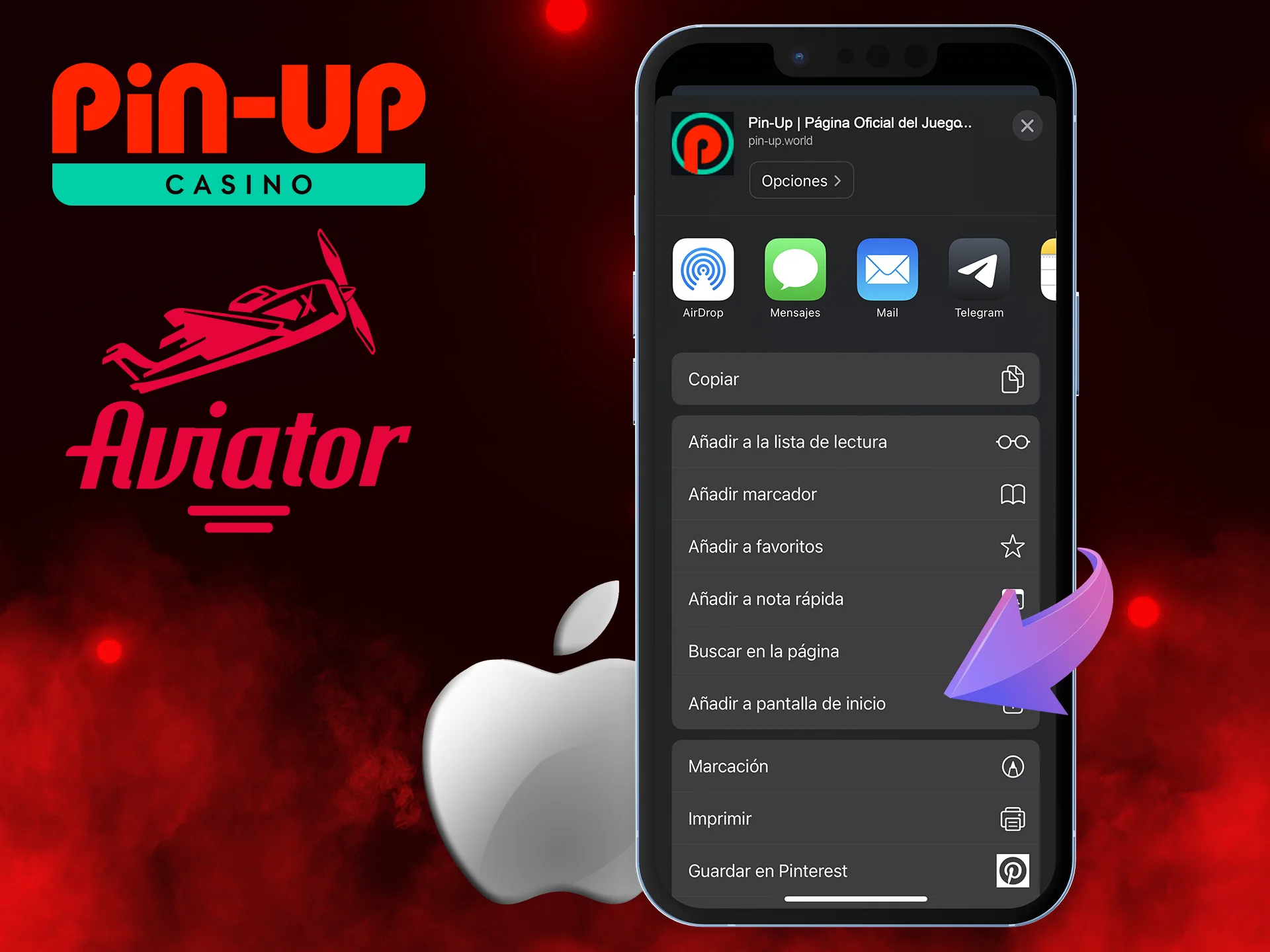 Descarga la aplicación móvil Pin-Up para iOS para empezar a jugar a Aviator y sumérgete en un mundo de emoción y victorias.