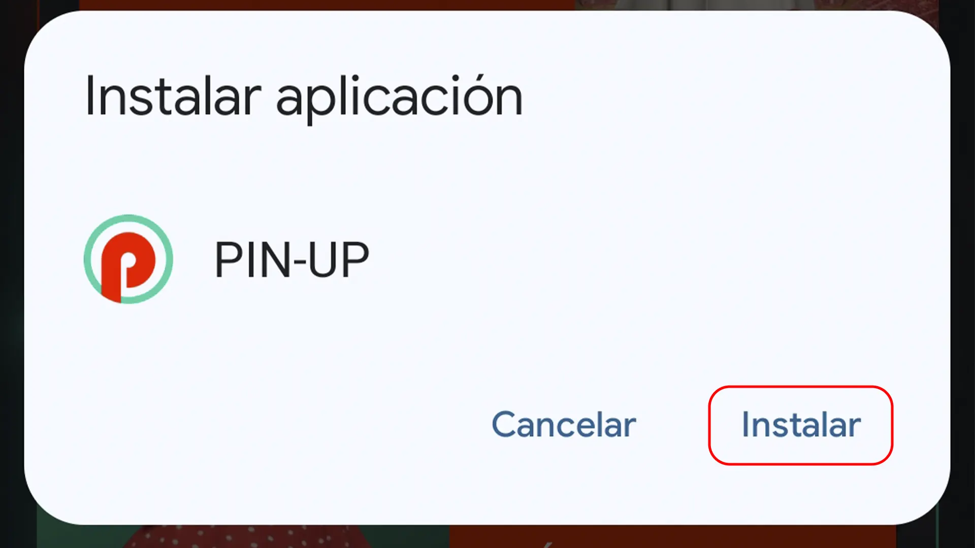 Cómo instalar la aplicación Pin Up Casino en un teléfono Android.